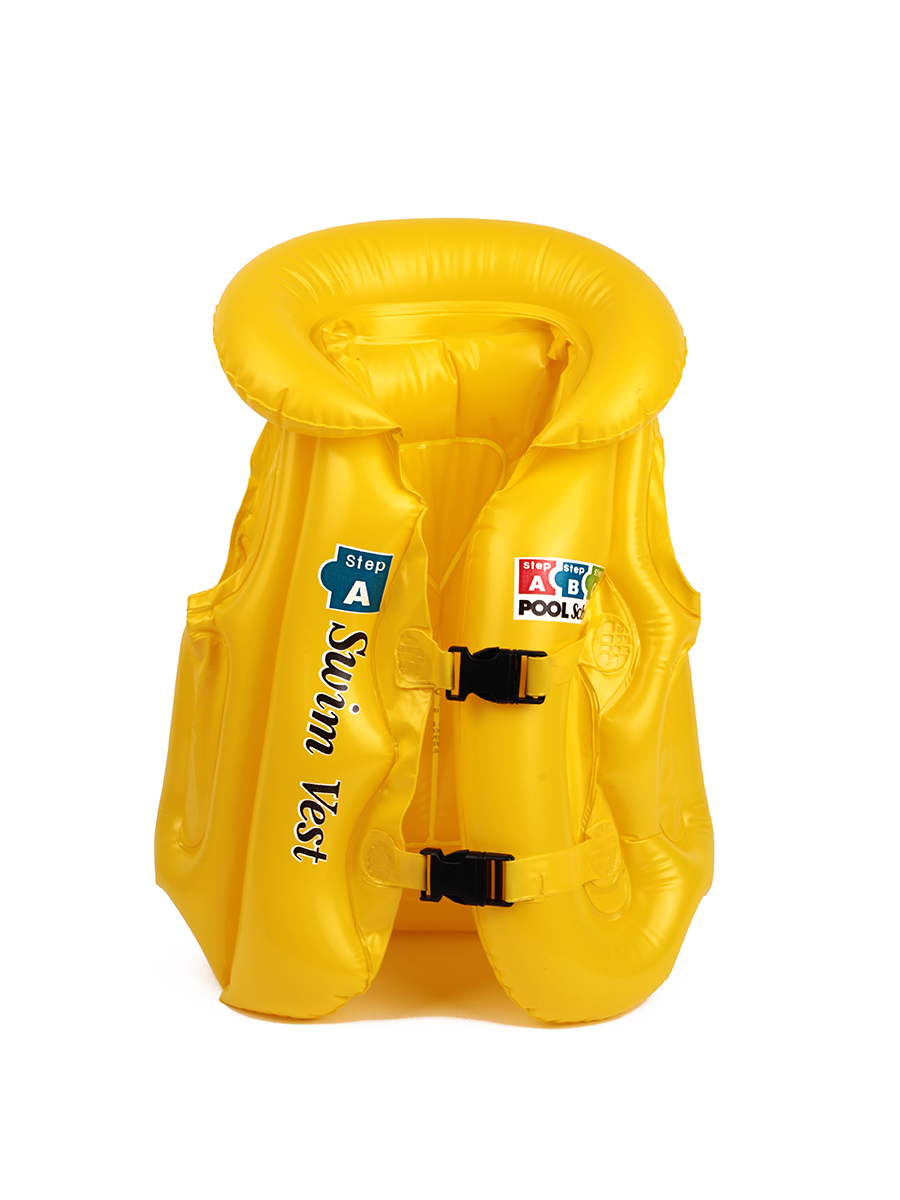 Жилет для плавания Baziator Swim Vest надувной детский спасательныйBG00134A желтый