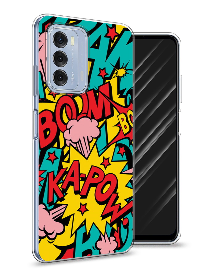 

Чехол Awog на ZTE Blade V40 / ЗТЕ Блэйд V40 "Постер pop art", Разноцветный, 136150-9