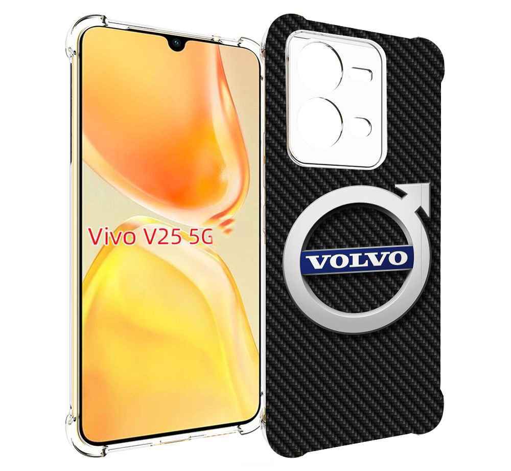 

Чехол MyPads volvo 3 для Vivo V25 5G / V25e, Прозрачный, Tocco