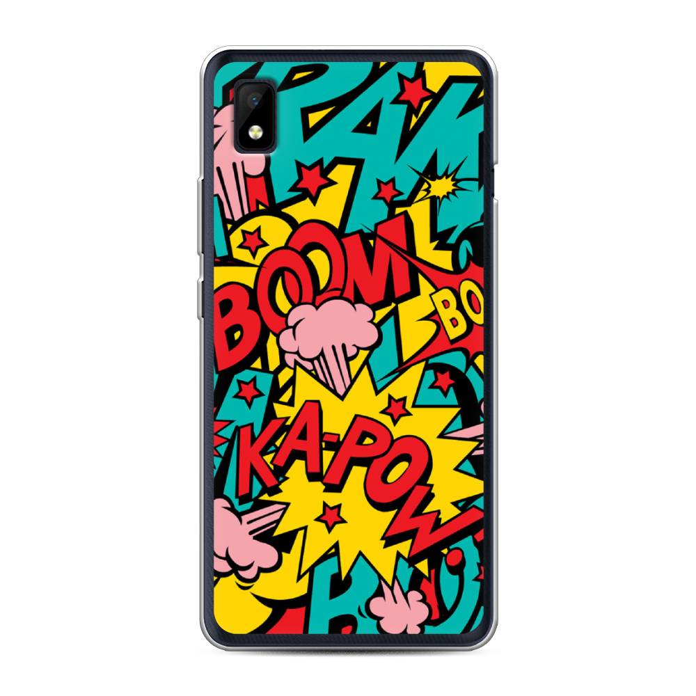 

Чехол Awog на ZTE Blade L210 / ЗТЕ Блэйд L210 "Постер pop art", Разноцветный, 134150-9