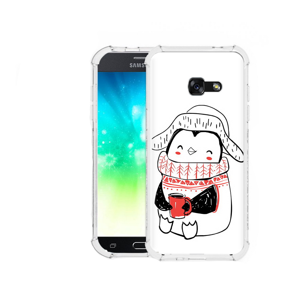 

Чехол MyPads Tocco для Samsung Galaxy A3 (2016) Милый пингвин, Прозрачный, Tocco