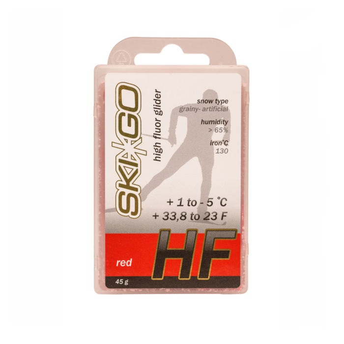 Парафин высокофтористый SKIGO HF Red +1°С -5°С 45 г