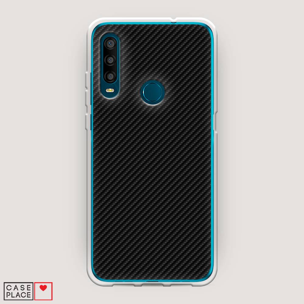 

Чехол Awog "Черный карбон" для Alcatel 1SE (2020), 171250-3