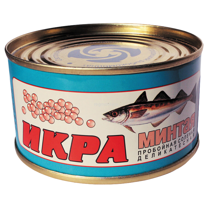 

Икра минтая розовая Картас-Морепродукт пробойная 120 г