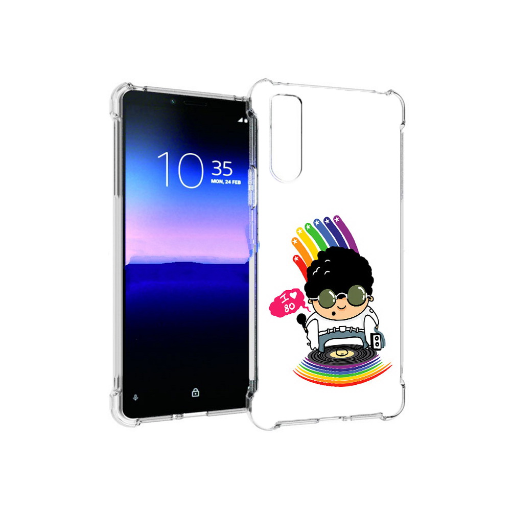 

Чехол MyPads Tocco для Sony Xperia 10 II Я люблю 80-е (PT158941.227.205), Прозрачный, Tocco