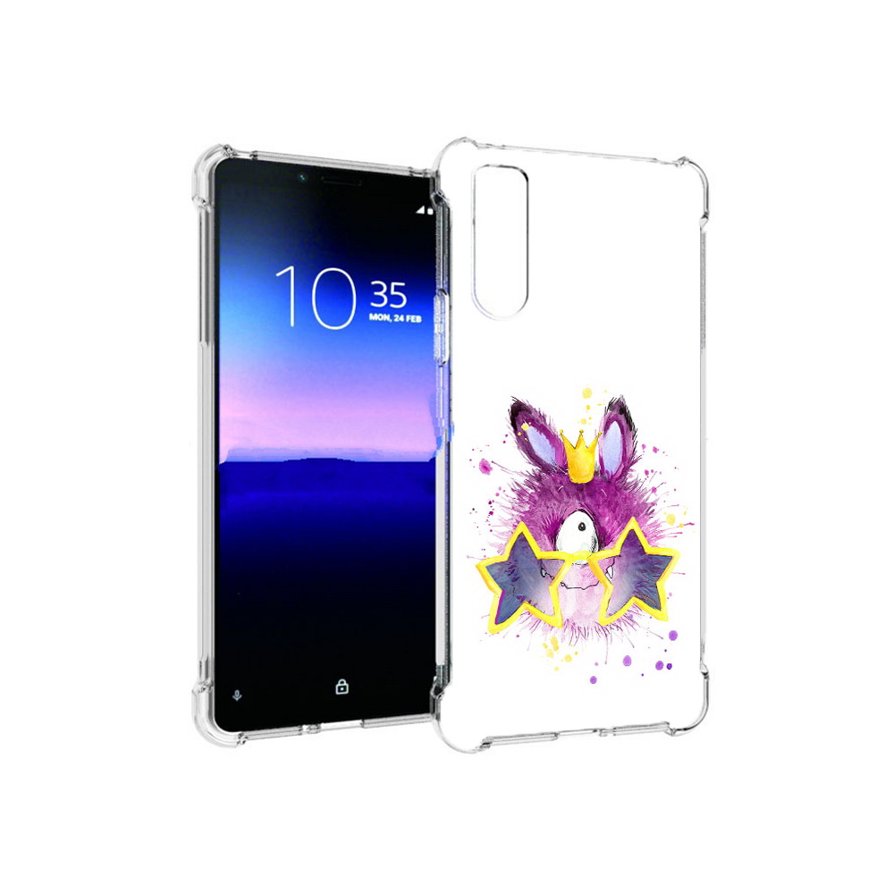 

Чехол MyPads Tocco для Sony Xperia 10 II Шуршуля (PT158941.227.202), Прозрачный, Tocco