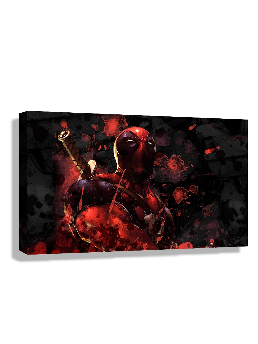 

Картина DRABS 50x30 см на холсте DeadPool