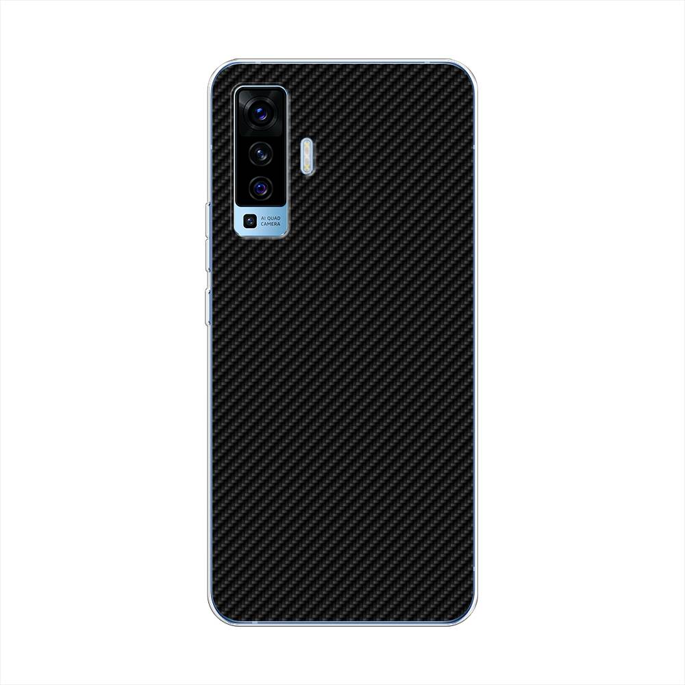

Чехол Awog "Черный карбон" для Vivo X50, 262250-3