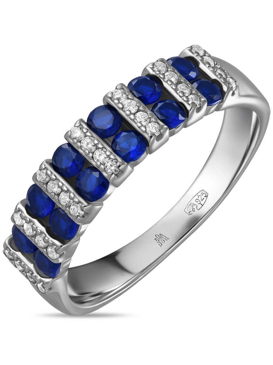 Кольцо из серебра с фианитом р.16,5 MIUZ Diamonds R2036-KL-3091S