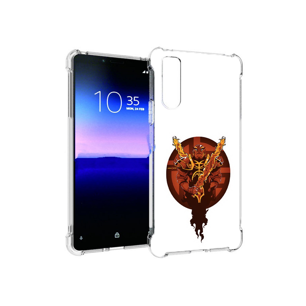 

Чехол MyPads Tocco для Sony Xperia 10 II ember spirit (PT158941.227.20), Прозрачный, Tocco
