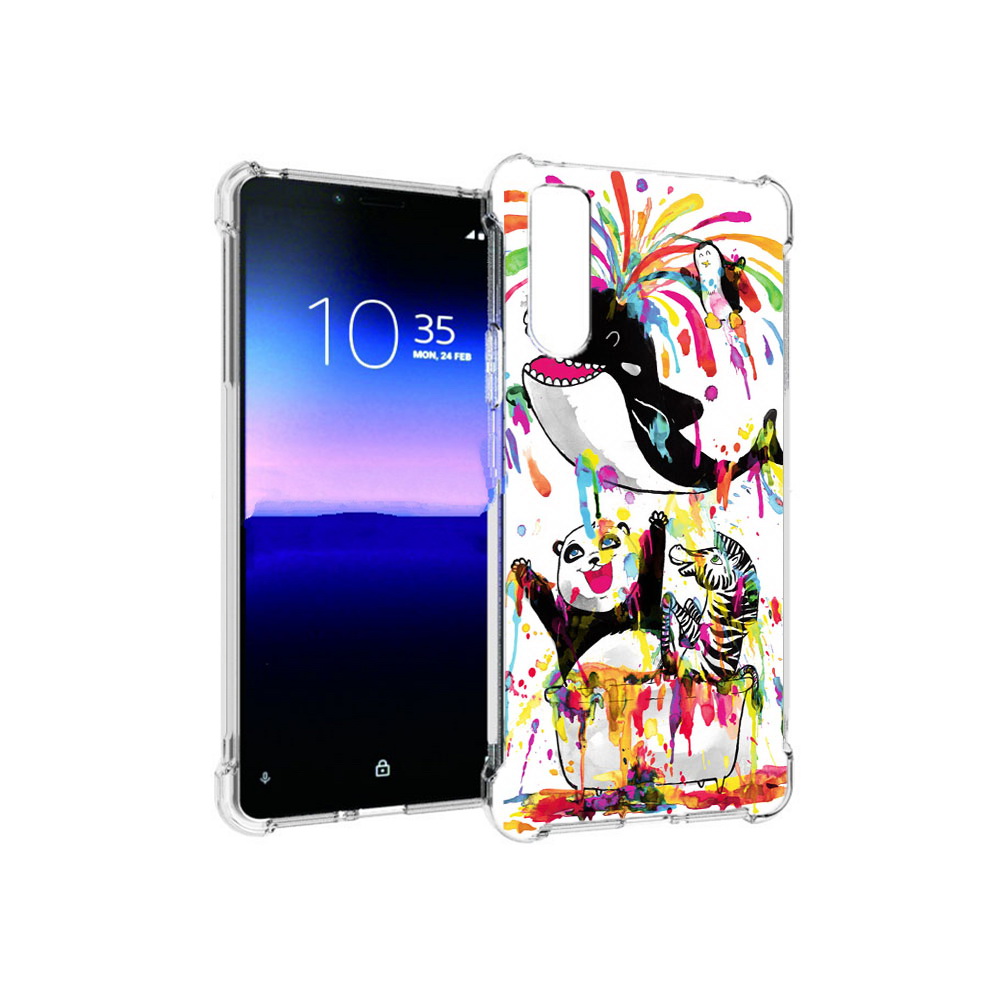 

Чехол MyPads Tocco для Sony Xperia 10 II Хиппи кит (PT158941.227.191), Прозрачный, Tocco