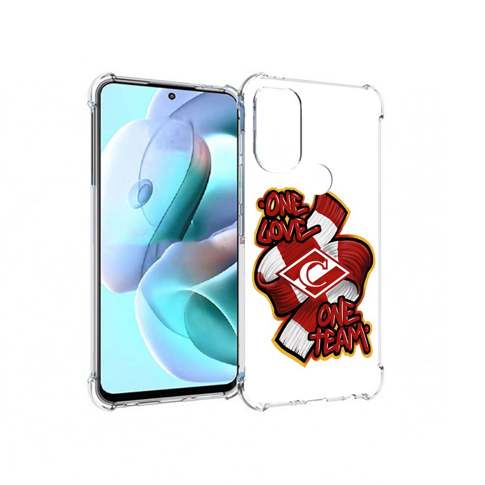 

Чехол MyPads Tocco для Motorola Moto G71 Одна любовь-Спартак (PT227080.353.126), Прозрачный, Tocco