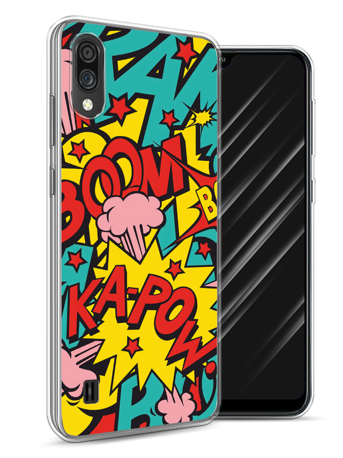 

Чехол Awog на ZTE Blade A5 (2020) / ЗТЕ Блэйд A5 (2020) "Постер pop art", Разноцветный, 134950-9