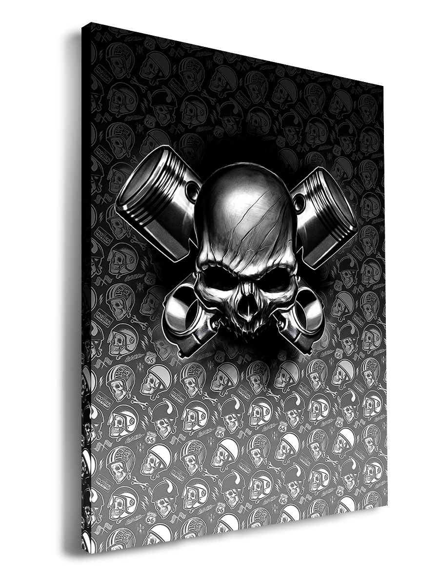 

Картина DRABS 50x30 см на холсте Foesers and Skull