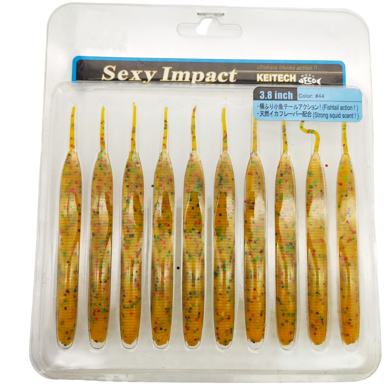 

Силикон Keitech Sexy Impact 3.8" цв.44 уп.10шт, Коричневый, 00-00029766