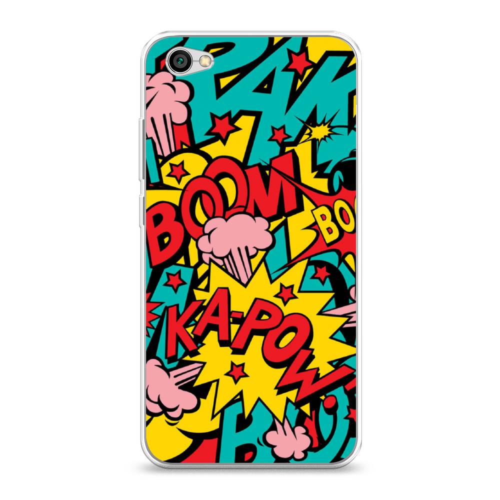 фото Силиконовый чехол "постер pop art" на xiaomi redmi note 5a awog