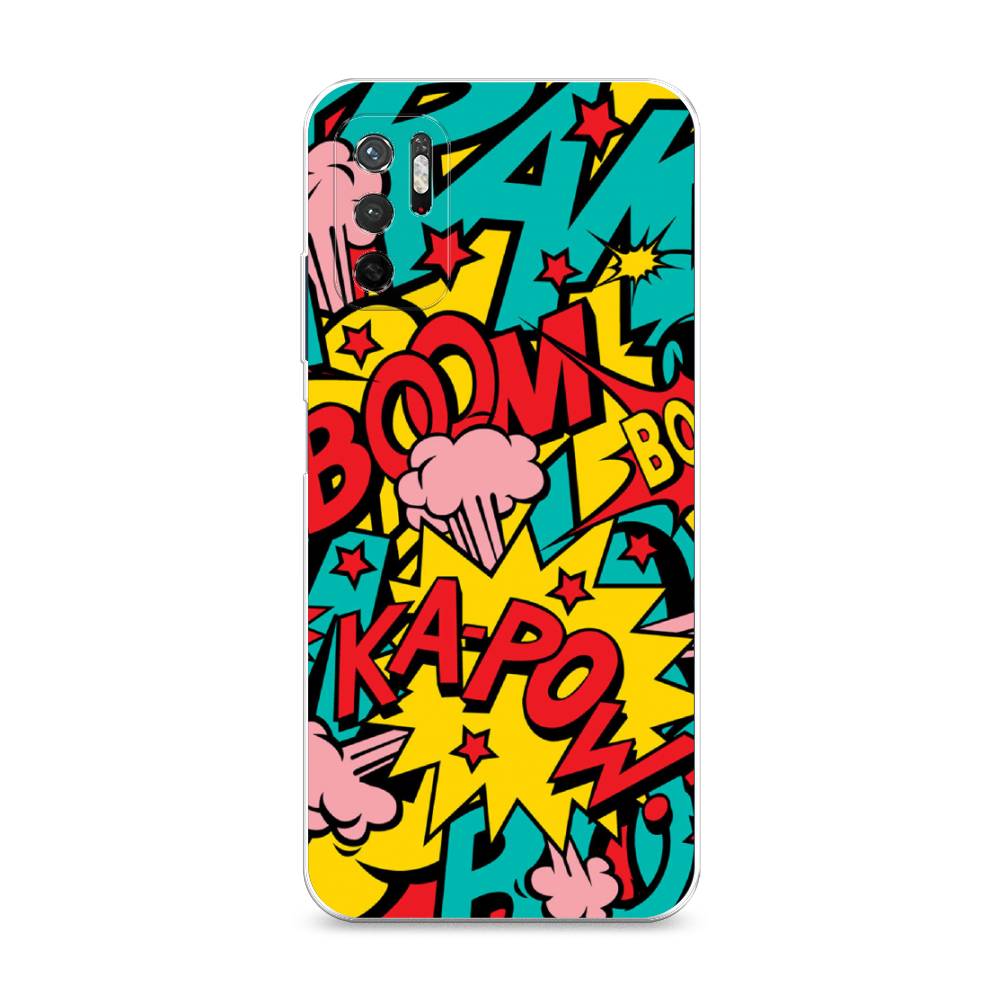 фото Силиконовый чехол "постер pop art" на xiaomi redmi note 11se awog