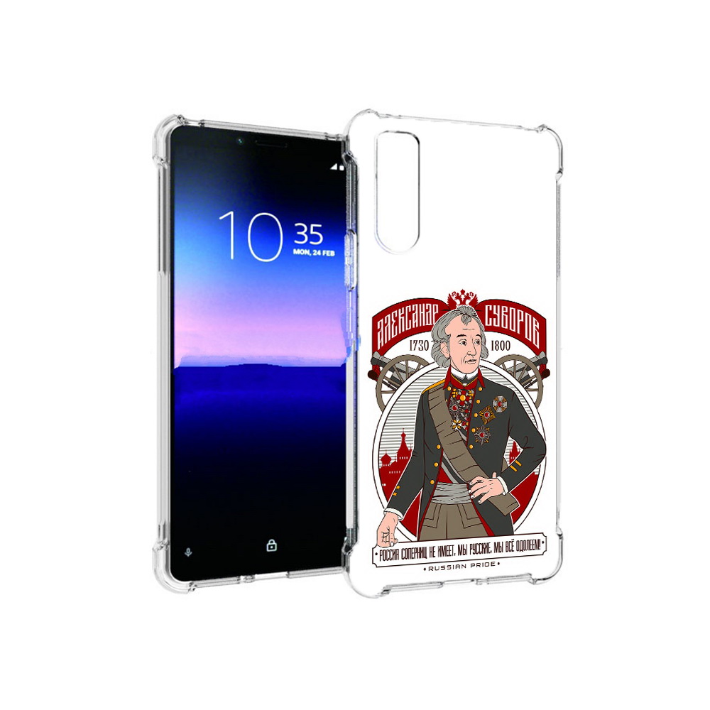 

Чехол MyPads Tocco для Sony Xperia 10 II Суворов (PT158941.227.164), Прозрачный, Tocco