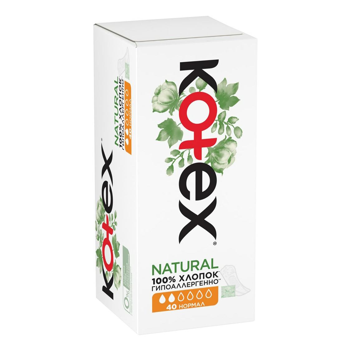 фото Прокладки женские ежедневные kotex 40 шт