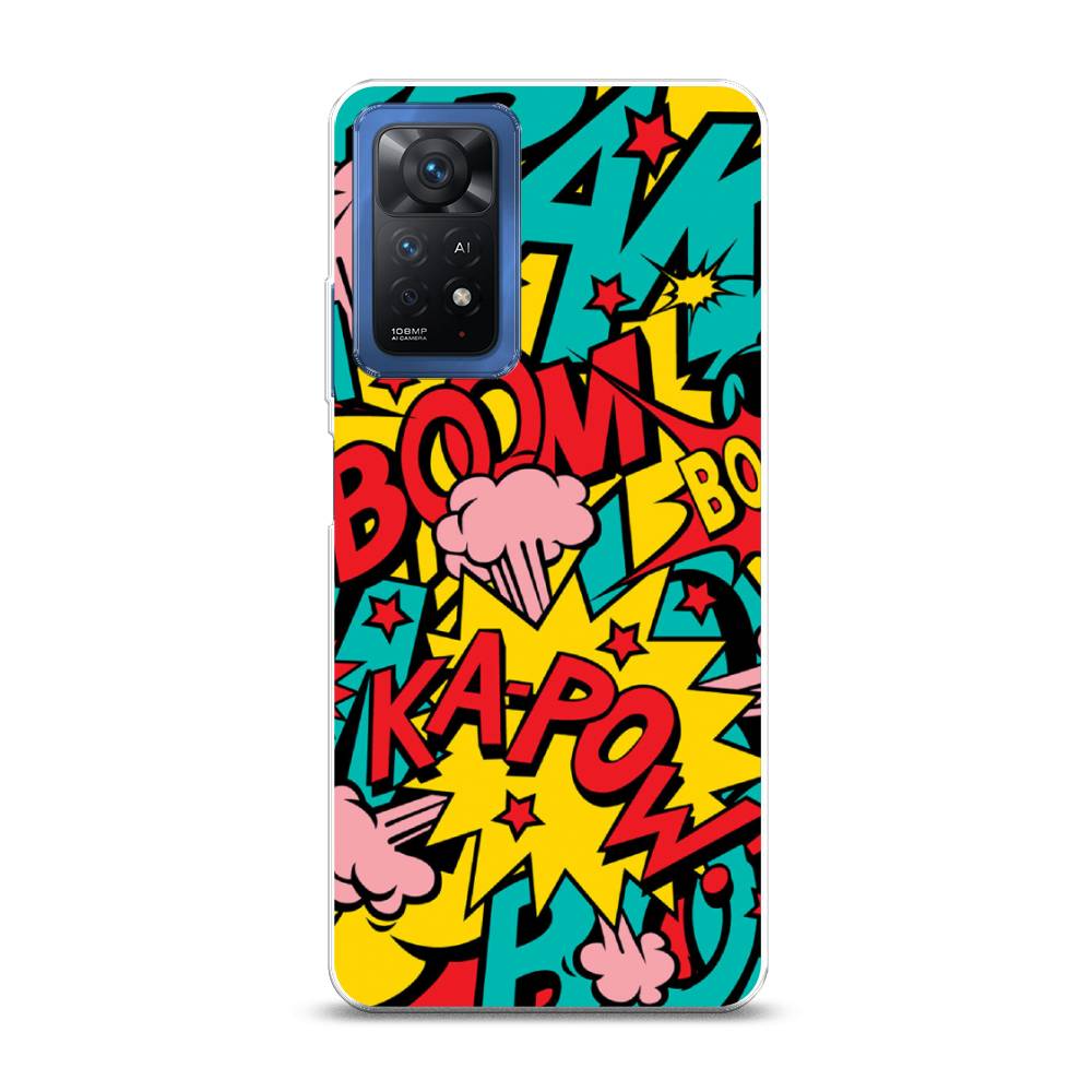 фото Силиконовый чехол "постер pop art" на xiaomi redmi note 11 pro 5g awog