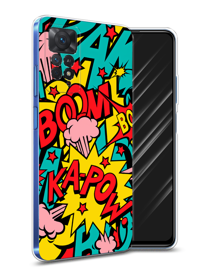 

Чехол Awog на Xiaomi Redmi Note 11 Pro/11 Pro 5G/11E Pro "Постер pop art", Разноцветный, 314850-9
