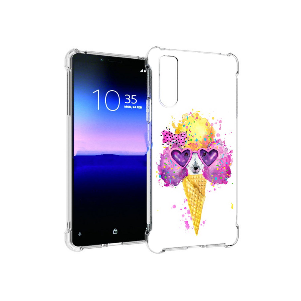 

Чехол MyPads Tocco для Sony Xperia 10 II Рожок (PT158941.227.146), Прозрачный, Tocco