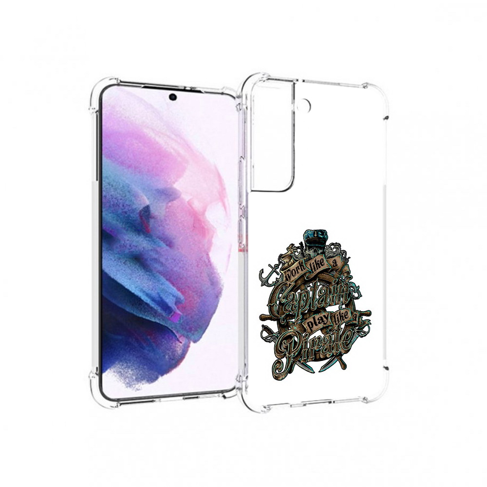 

Чехол MyPads Tocco для Samsung Galaxy S22 капитан пиратов (PT194926.508.385), Прозрачный, Tocco