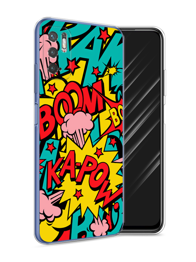 

Чехол Awog на Xiaomi Redmi Note 10T/Note 10 5G/M3 Pro "Постер pop art", Разноцветный, 310850-9
