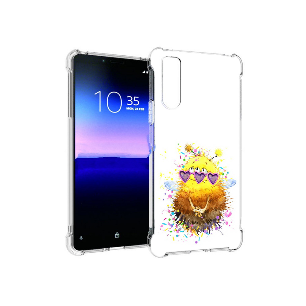 

Чехол MyPads Tocco для Sony Xperia 10 II Пушитый шмель (PT158941.227.143), Прозрачный, Tocco