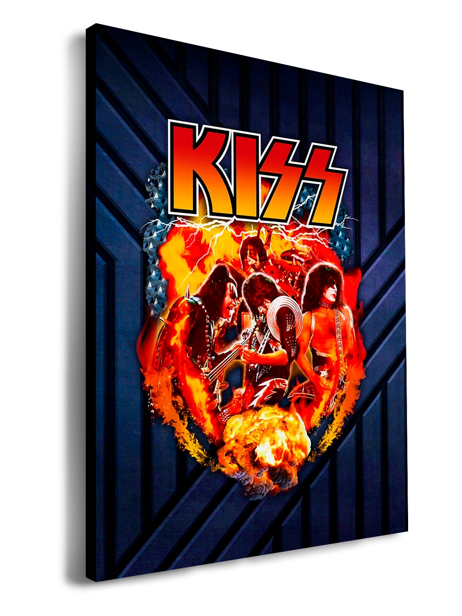

Картина DRABS 50x30 см на холсте KISS Fire
