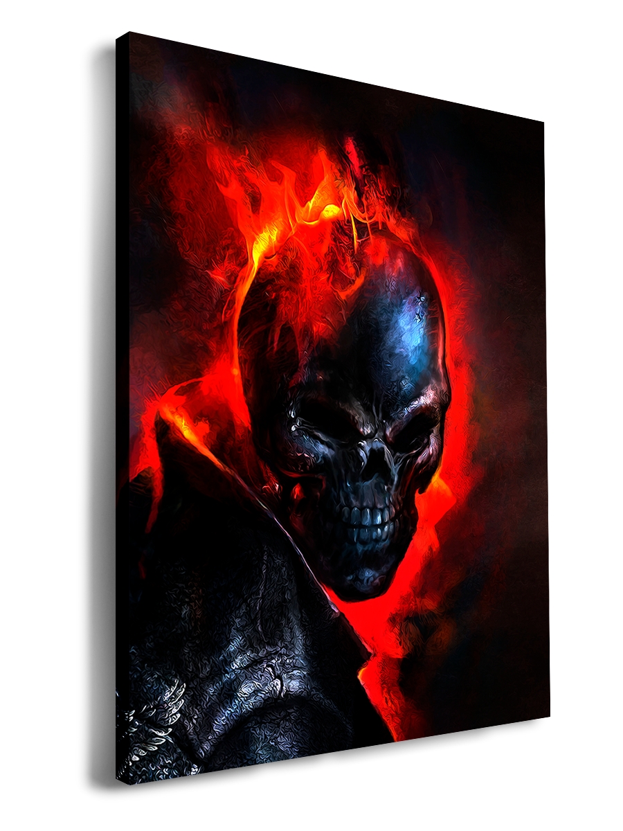 

Картина DRABS 50x30 см на холсте Ghost Rider