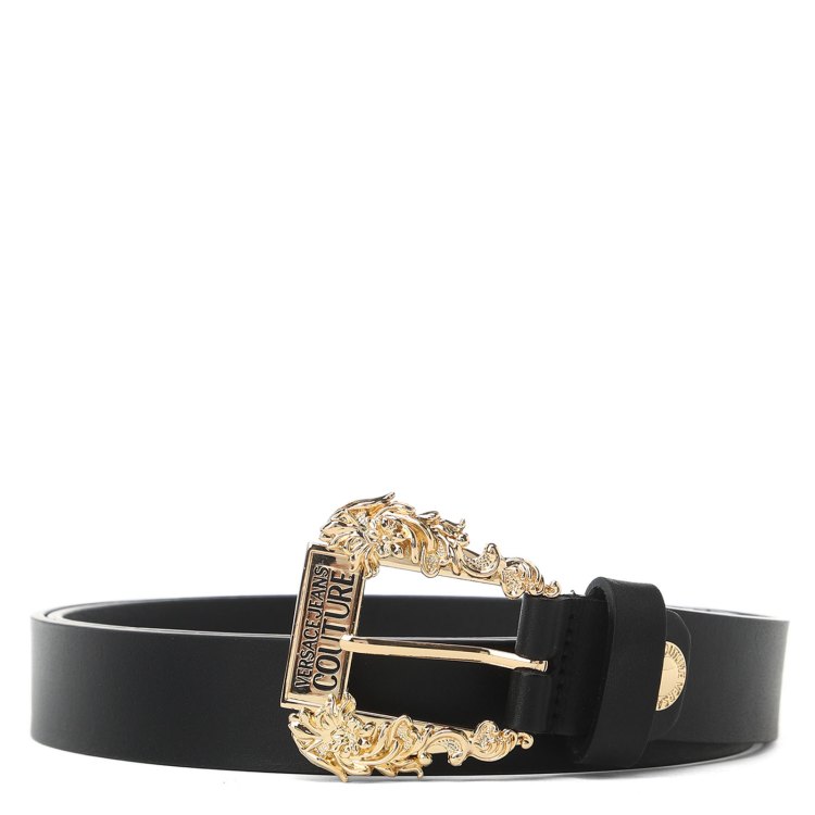 Ремень женский Versace Jeans Couture 74VA6F01 черный 95 см