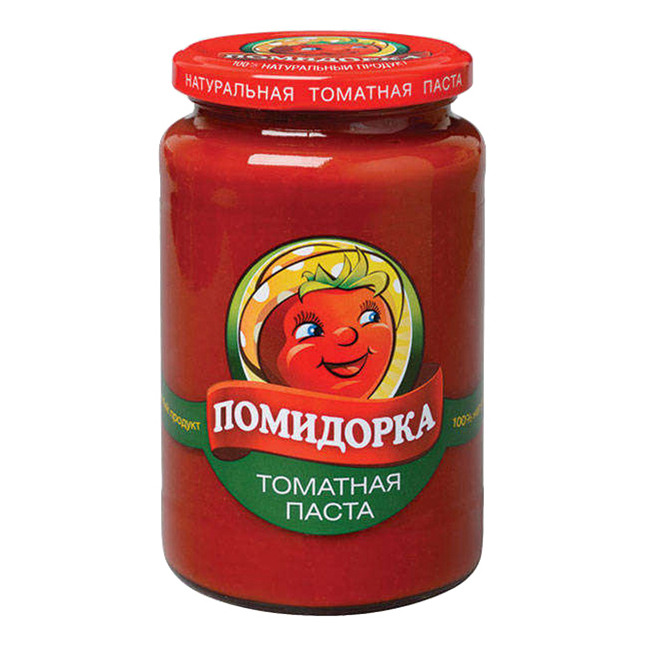 

Томатная паста Помидорка 25% 480 г