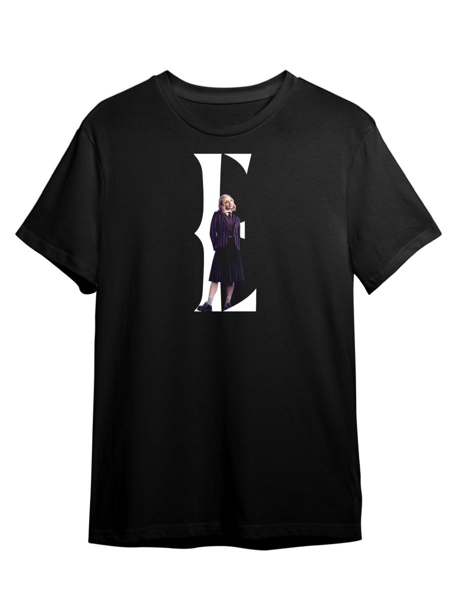 

Футболка унисекс СувенирShop Wednesday/Уэнсдэй/Венсдей 13 черная 5XL, Черный, "Wednesday/Уэнсдэй/Венсдей" 13