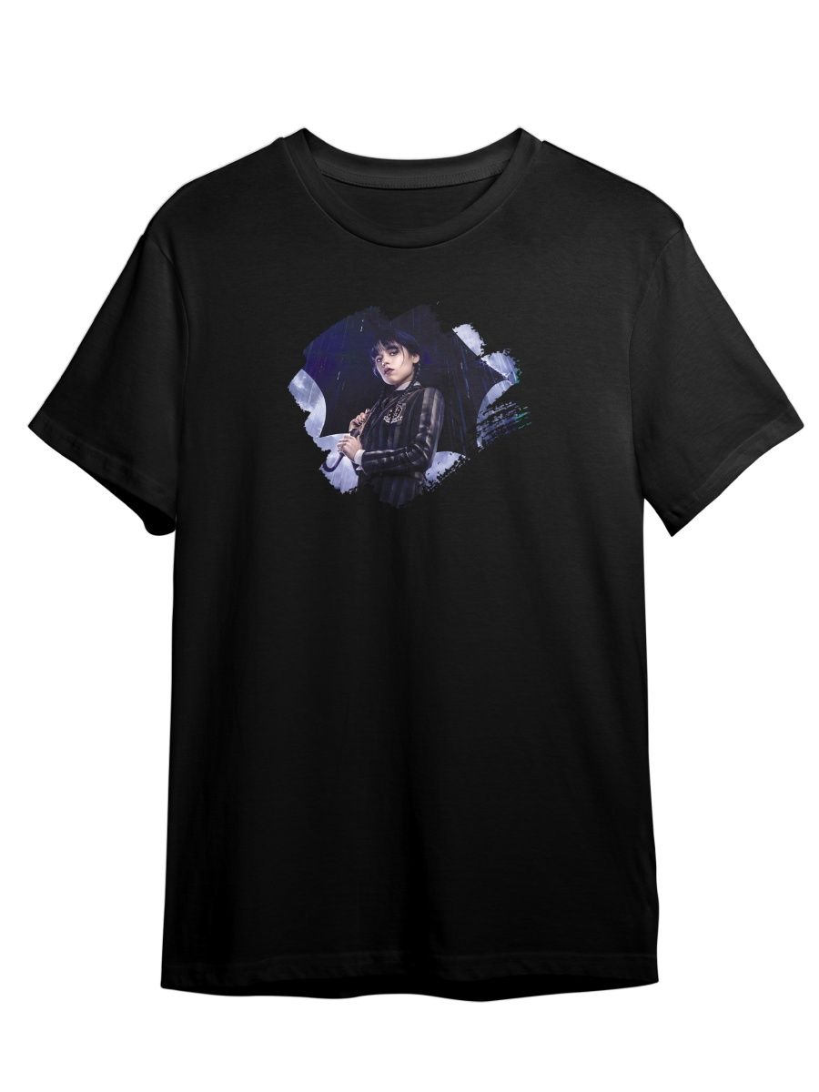 

Футболка унисекс СувенирShop Wednesday/Уэнсдэй/Венсдей 11 черная L, Черный, "Wednesday/Уэнсдэй/Венсдей" 11