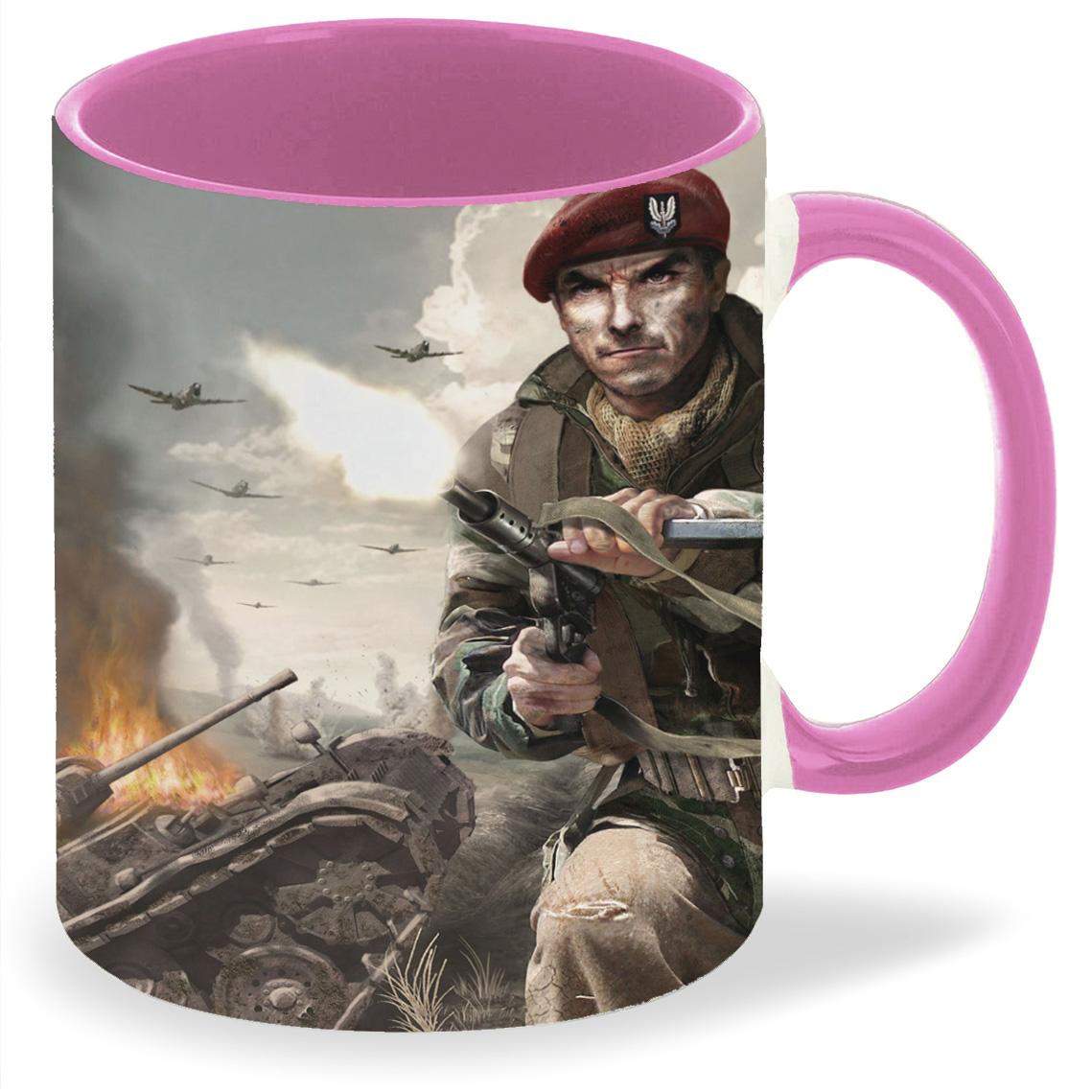 

Кружка CoolPodarok call of duty 3 Краповый берет Солдаты, call of duty 3 Краповый берет Солдаты