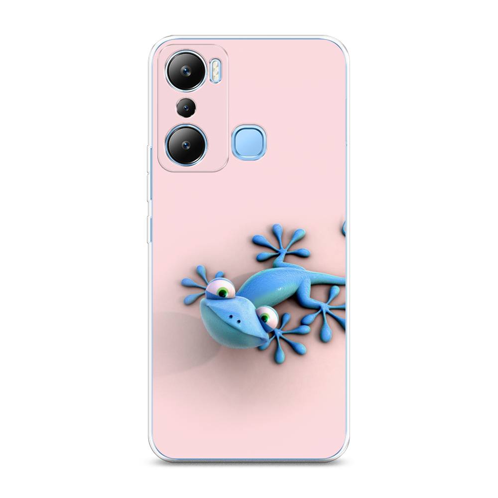 

Чехол Awog на Infinix HOT 20i "Голубая ящерка", 3102950-2