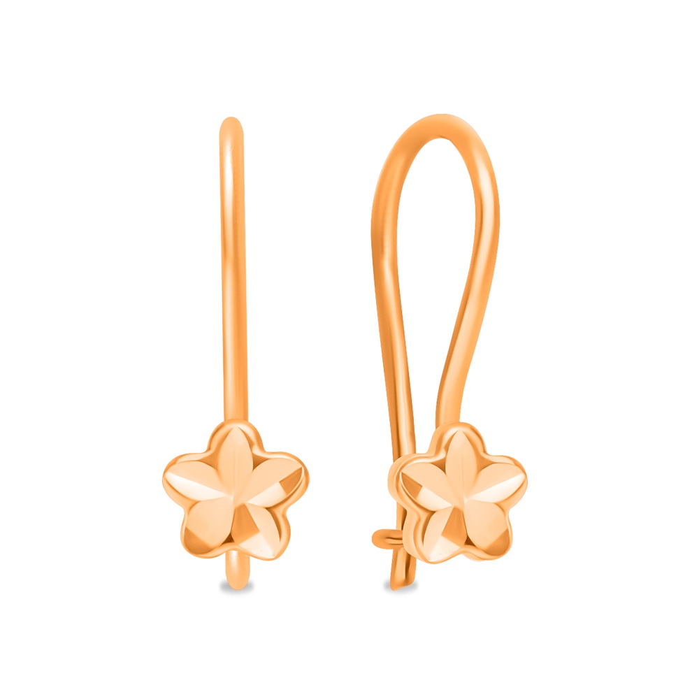 

Серьги из красного золота 585Gold 602001256, 602001256
