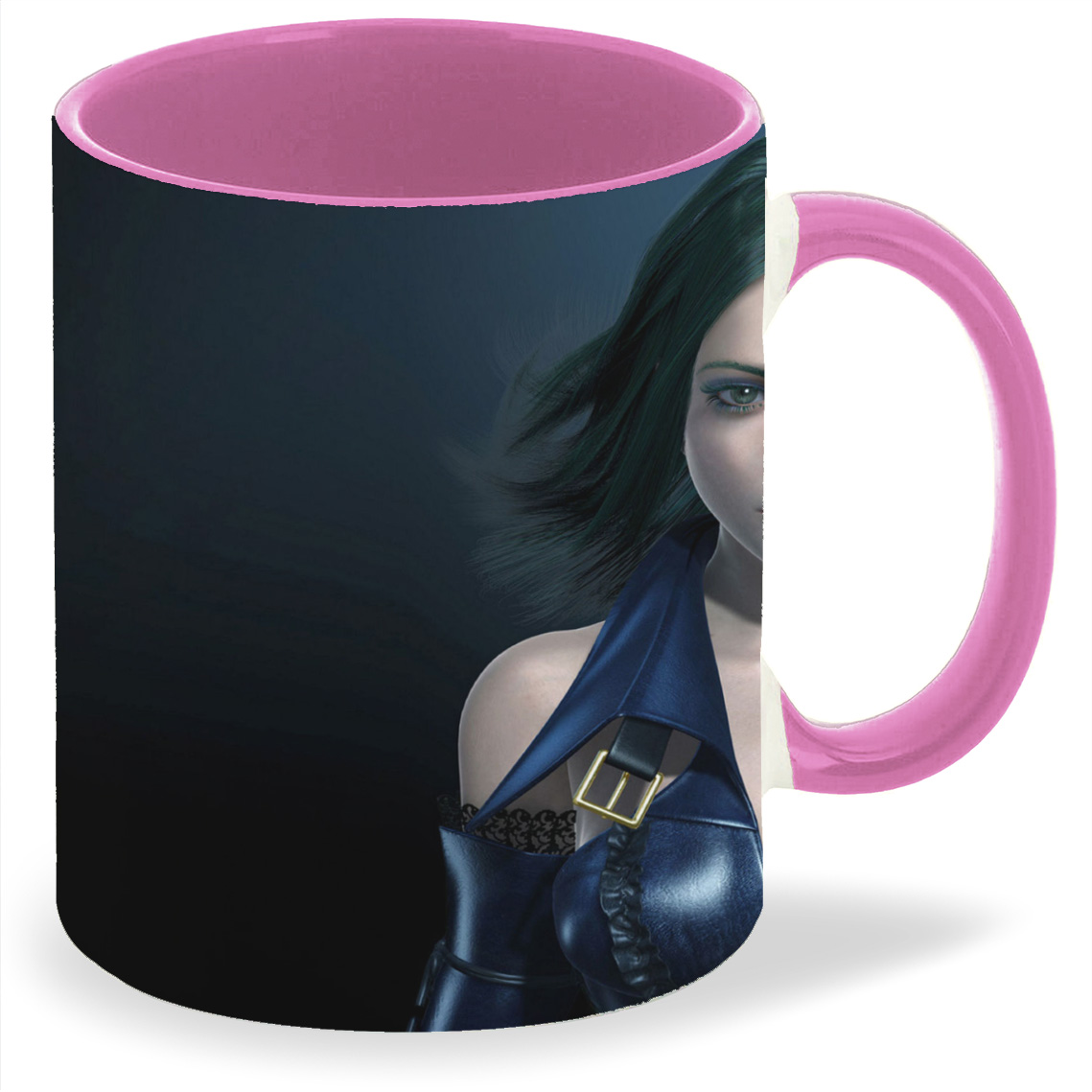

Кружка CoolPodarok bullet witch Девушка в синем платье, bullet witch Девушка в синем платье