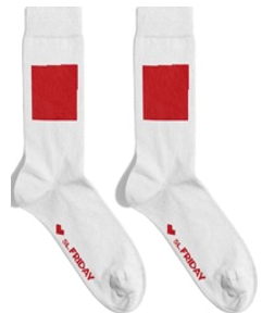 

Носки унисекс St. Friday Socks РМ-1368-02/11 белые, Белый, РМ-1368-02/11