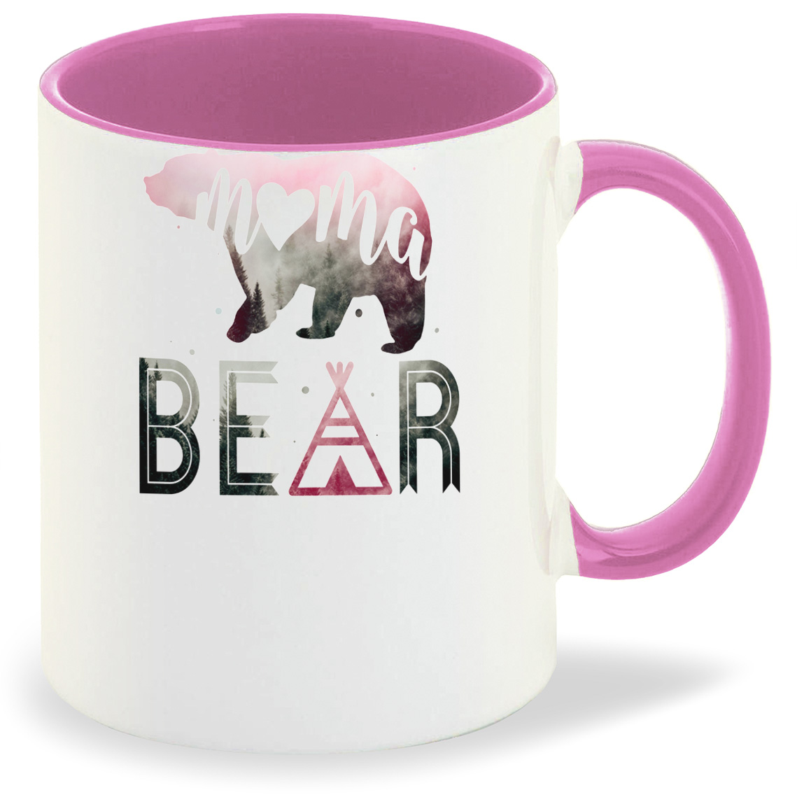 

Кружка CoolPodarok Семья. mama bear, Семья. mama bear
