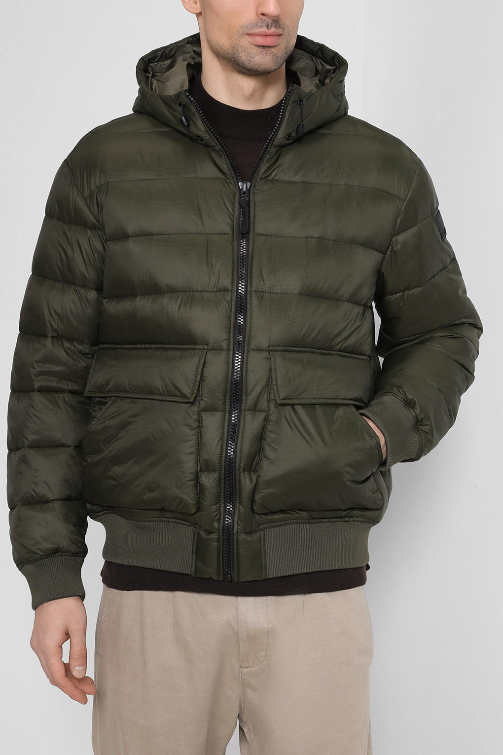 

Куртка мужская Marc O'Polo Denim 268 1190 70326 хаки L, 268 1190 70326