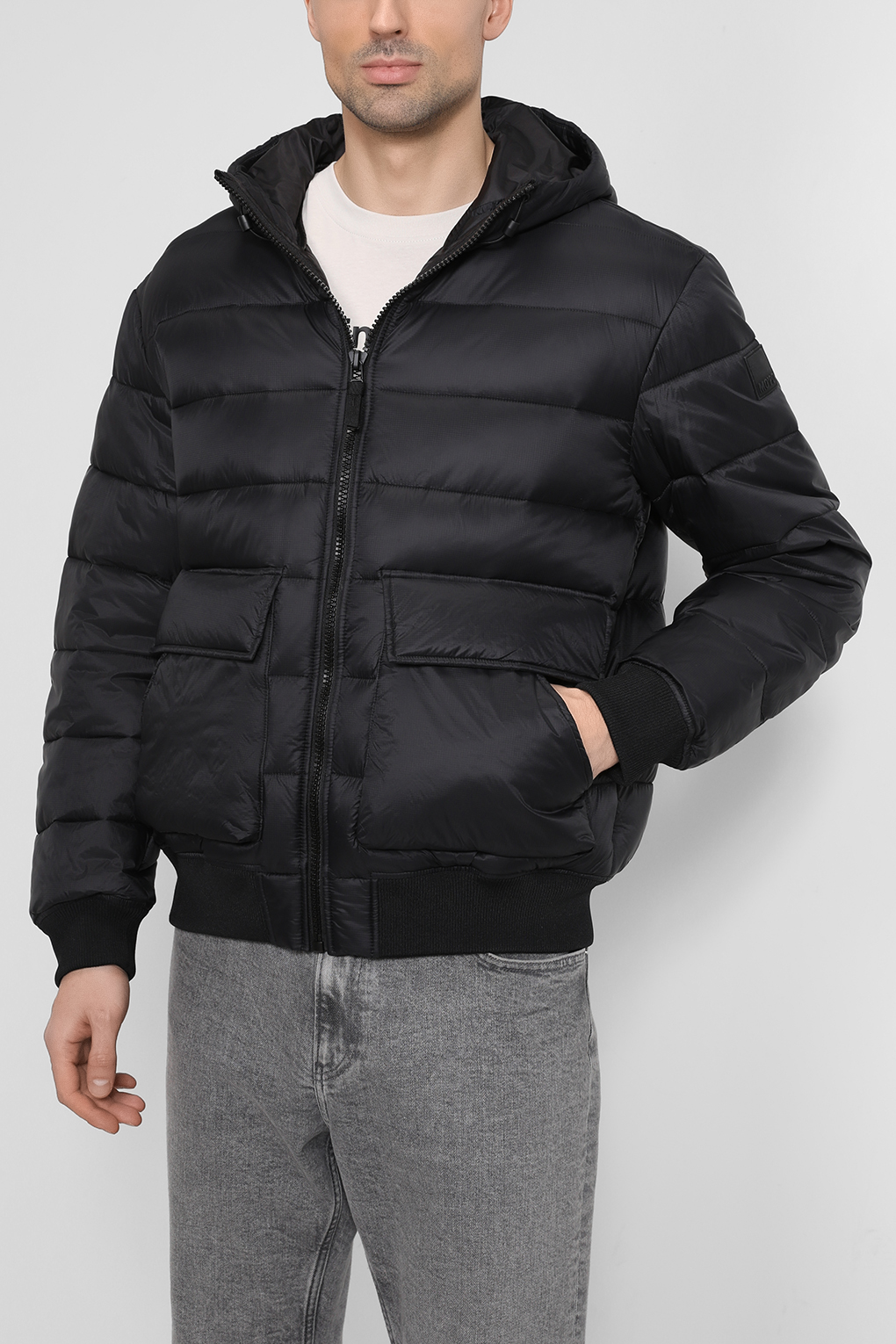

Куртка мужская Marc O'Polo Denim 268 1190 70326 черная XL, Черный, 268 1190 70326