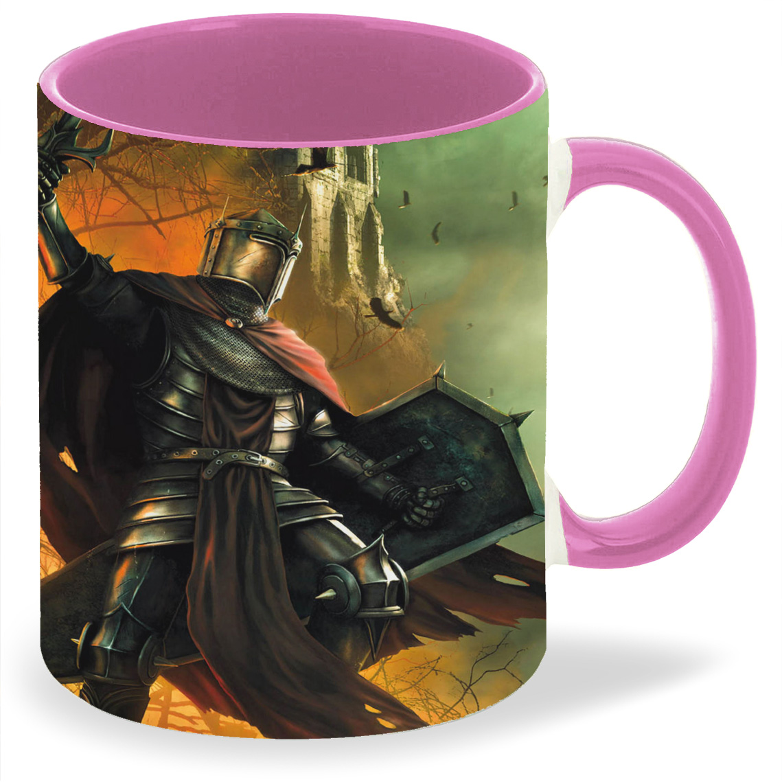

Кружка CoolPodarok battleknight Светлый и тёмный рыцари, battleknight Светлый и тёмный рыцари