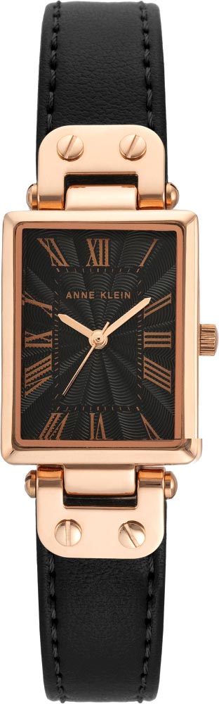 фото Наручные часы женские anne klein 3752rgbk черные