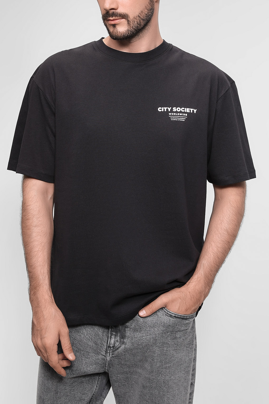 

Футболка мужская Marc O'Polo Denim 267 2154 51590 черная L, Черный, 267 2154 51590