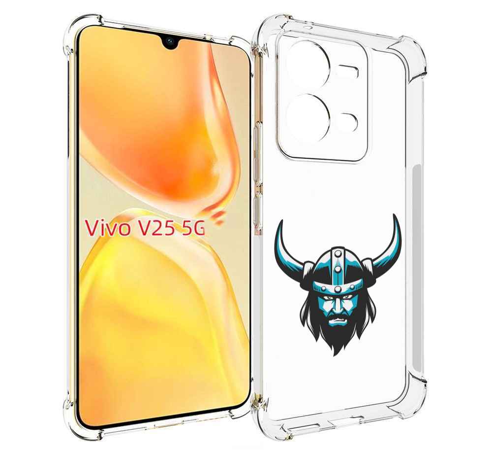 

Чехол MyPads викинг для Vivo V25 5G / V25e, Прозрачный, Tocco