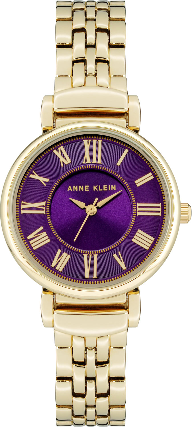 фото Наручные часы женские anne klein 2158prgb золотистые