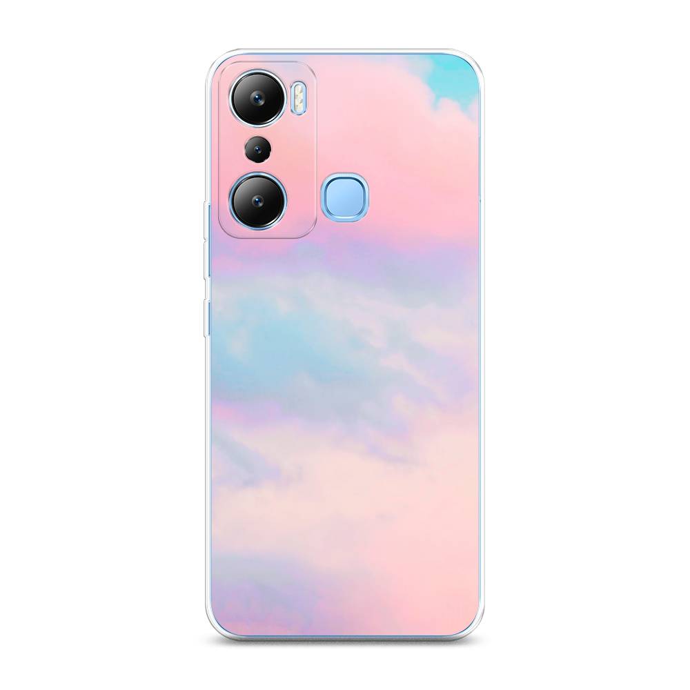 

Чехол Awog на Infinix HOT 20i "Розовые облака", Розовый;фиолетовый, 3102950-3