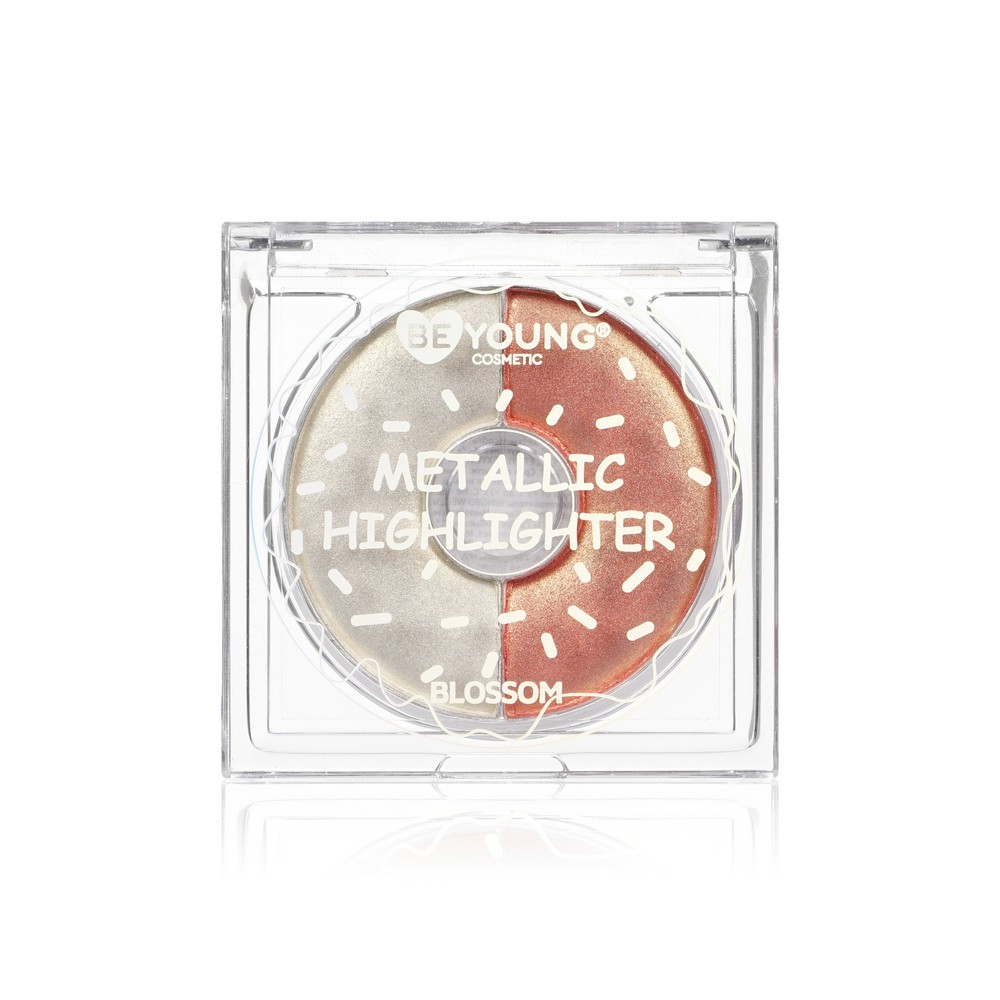 Хайлайтер для лица BeYoung Metallic Blossom 7г